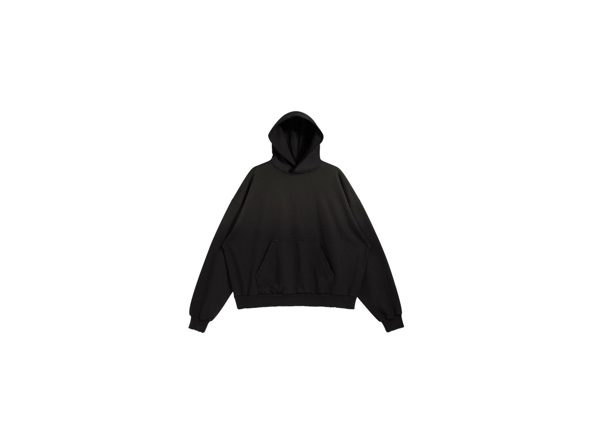 380GSM Unisex Sun Faded Distressed Hoodie